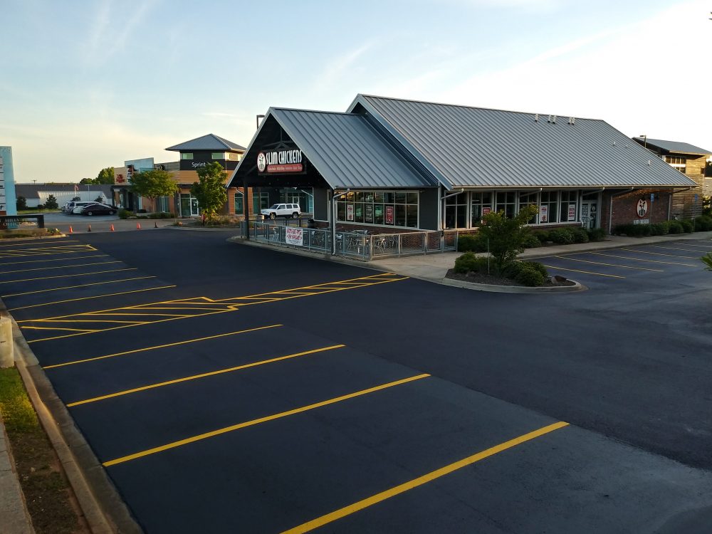 Parking Lot Repair Completed by Local Experts