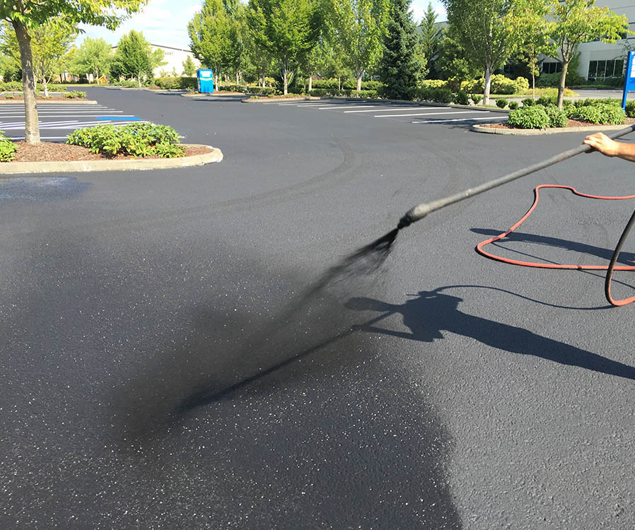 Sealcoating - DC Paving & Sealcoating - Asphalt Seal Coat