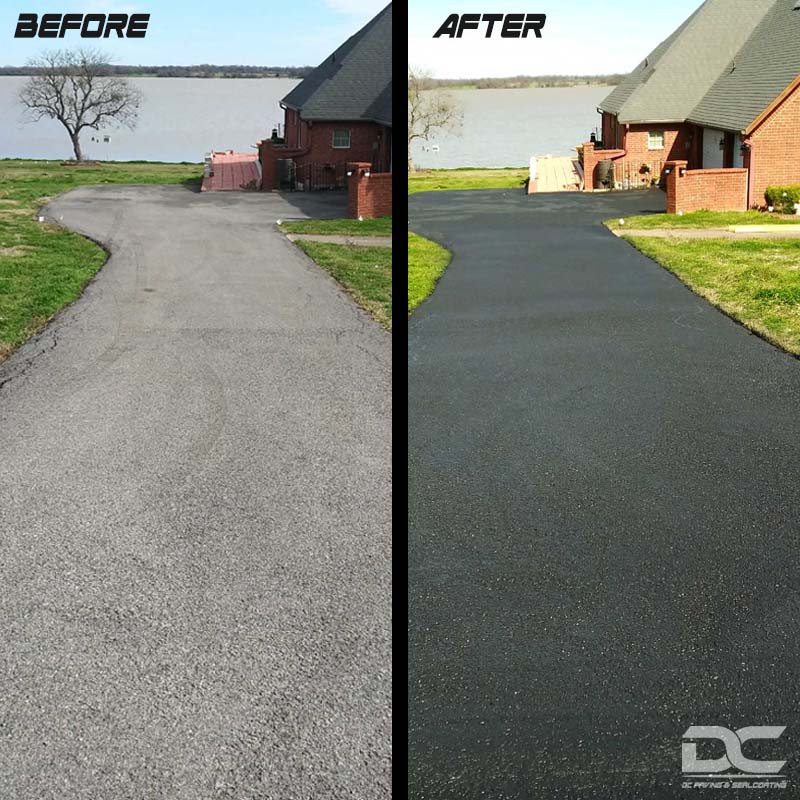 Sealcoating - DC Paving & Sealcoating - Asphalt Seal Coat