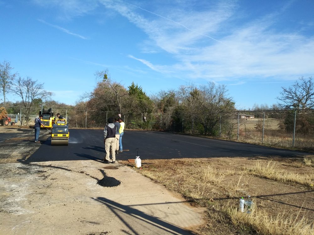 paving