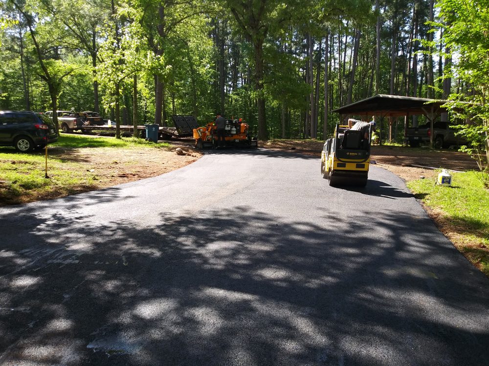 pavement work